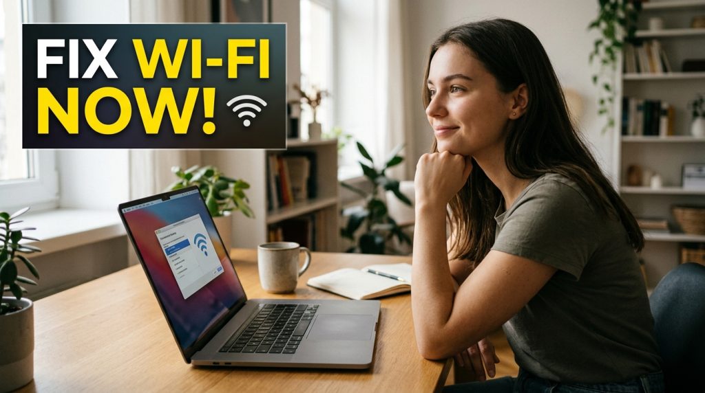 how to fix a laptop that won’t connect to Wi-Fi
